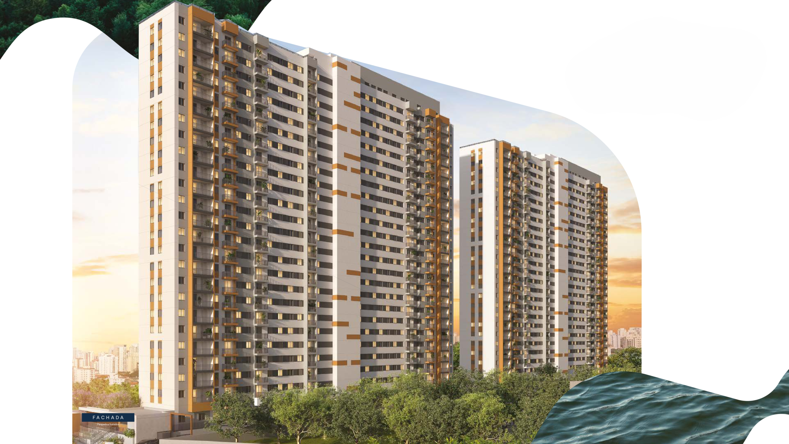 Fachada do Cidade Parque Guarapiranga