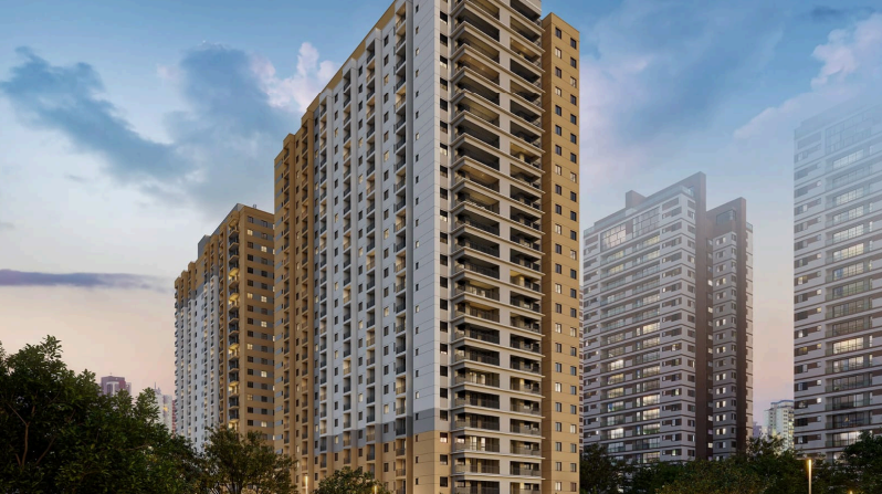 Fachada do Parque das Nações - Condomínio Laguna